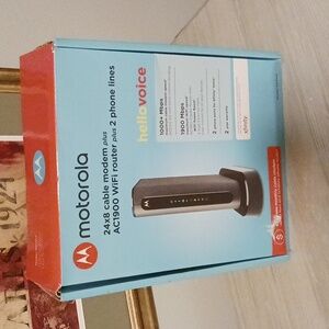 Motorola Black AC1900 WiFi Router